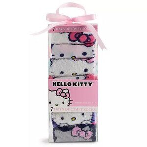 Hello Kitty 7 Days of Comfy Socks Gift Set
